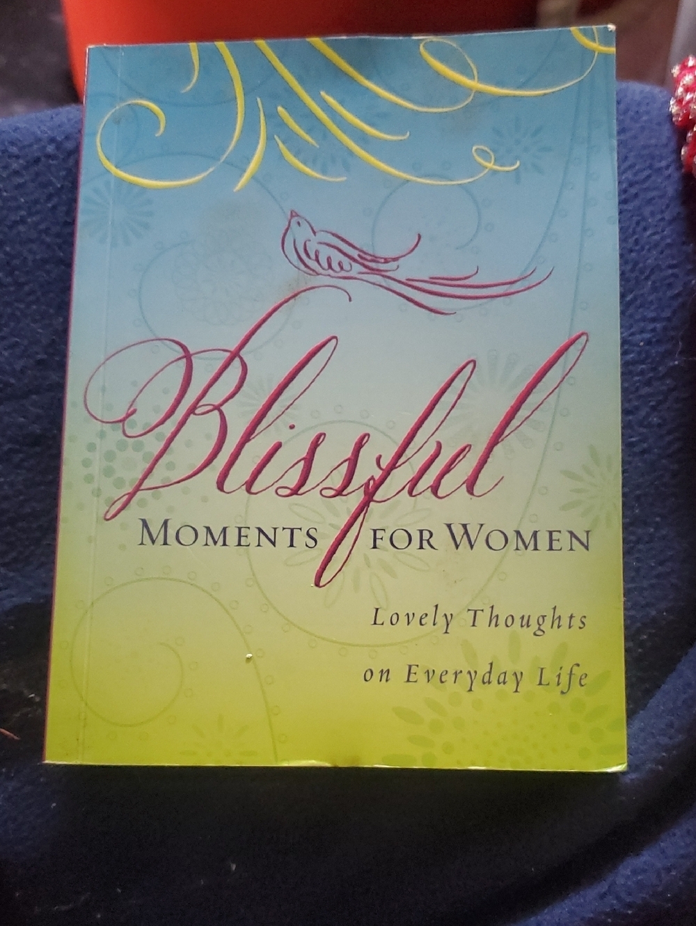 Blissful Moments Inspirational Book Everyday Life